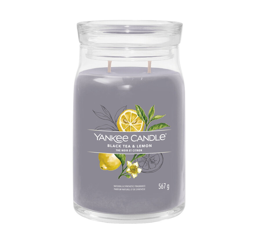 Black Tea & Lemon - Signature Large Jar