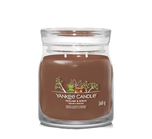 Yankee Candle Praline & Birch - Signature Medium Jar