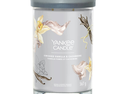 Yankee Candle Smoked Vanilla & Cashmere - Signature Large Tumbler