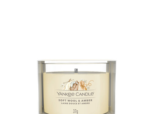 Yankee Candle Soft Wool & Amber - Filled Votive