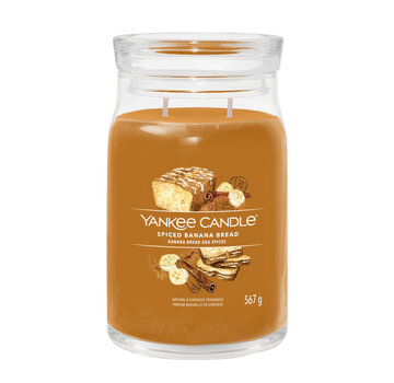 Yankee Candle Spiced Banana Bread - Signature Large Jar