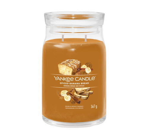 Yankee Candle Spiced Banana Bread - Signature Large Jar