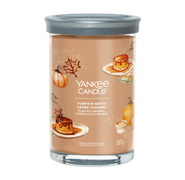 Yankee Candle Pumpkin Maple Crème Caramel - Signature Large Tumbler