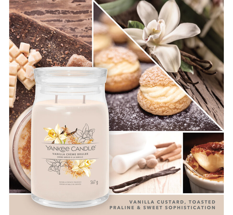 Vanilla Creme Brulee - Signature Large Jar