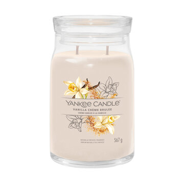 Yankee Candle Vanilla Creme Brulee - Signature Large Jar