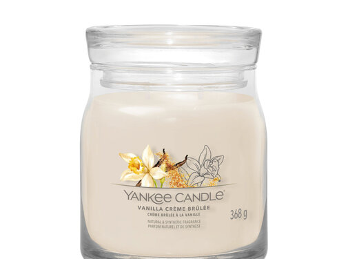 Yankee Candle Vanilla Creme Brulee - Signature Medium Jar