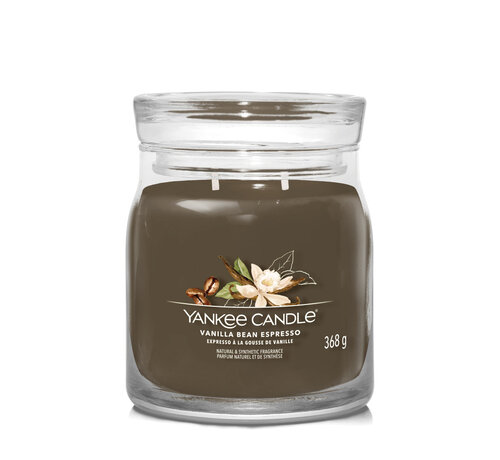 Yankee Candle Vanilla Bean Espresso - Signature Medium Jar