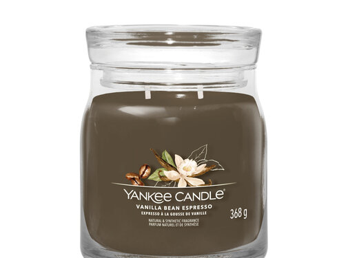 Yankee Candle Vanilla Bean Espresso - Signature Medium Jar