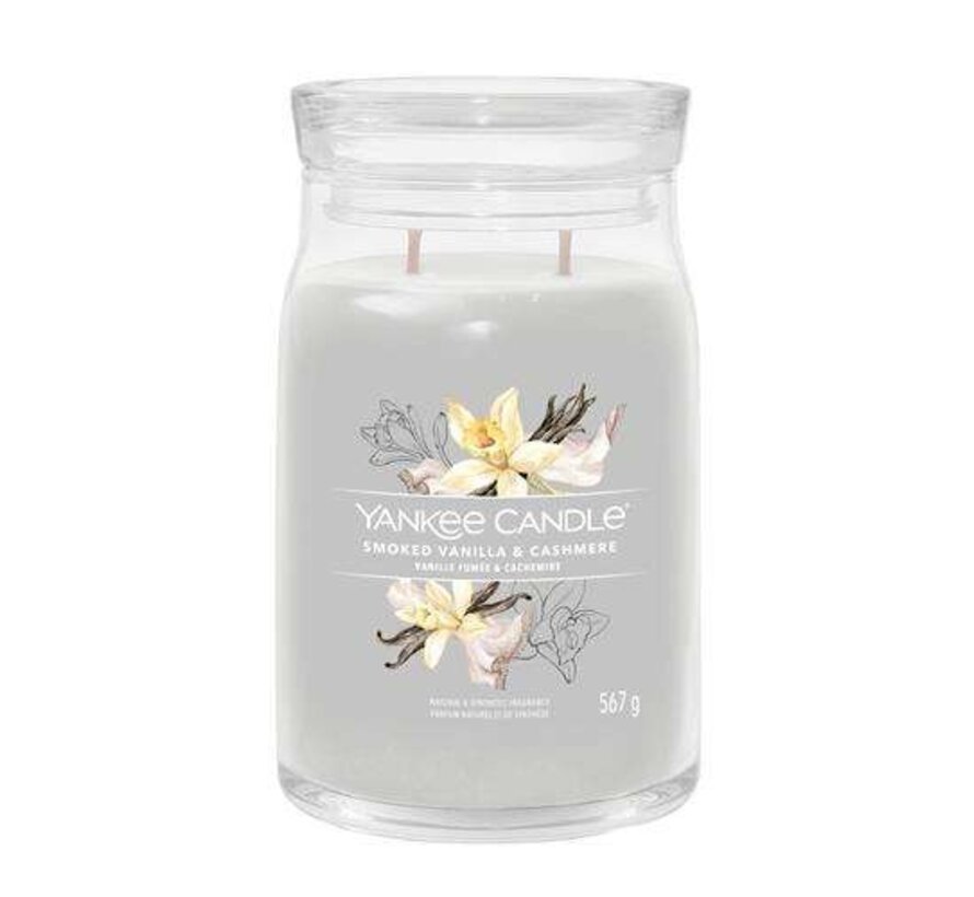 Smoked Vanilla & Cashmere - Signature Large Jar