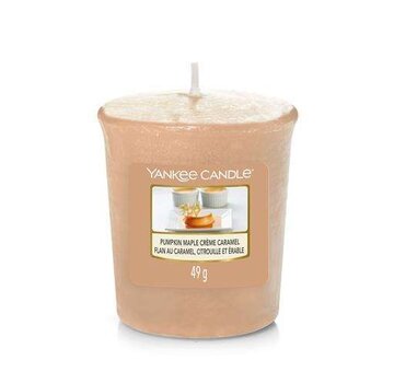 Yankee Candle Pumpkin Maple Crème Caramel - Votive