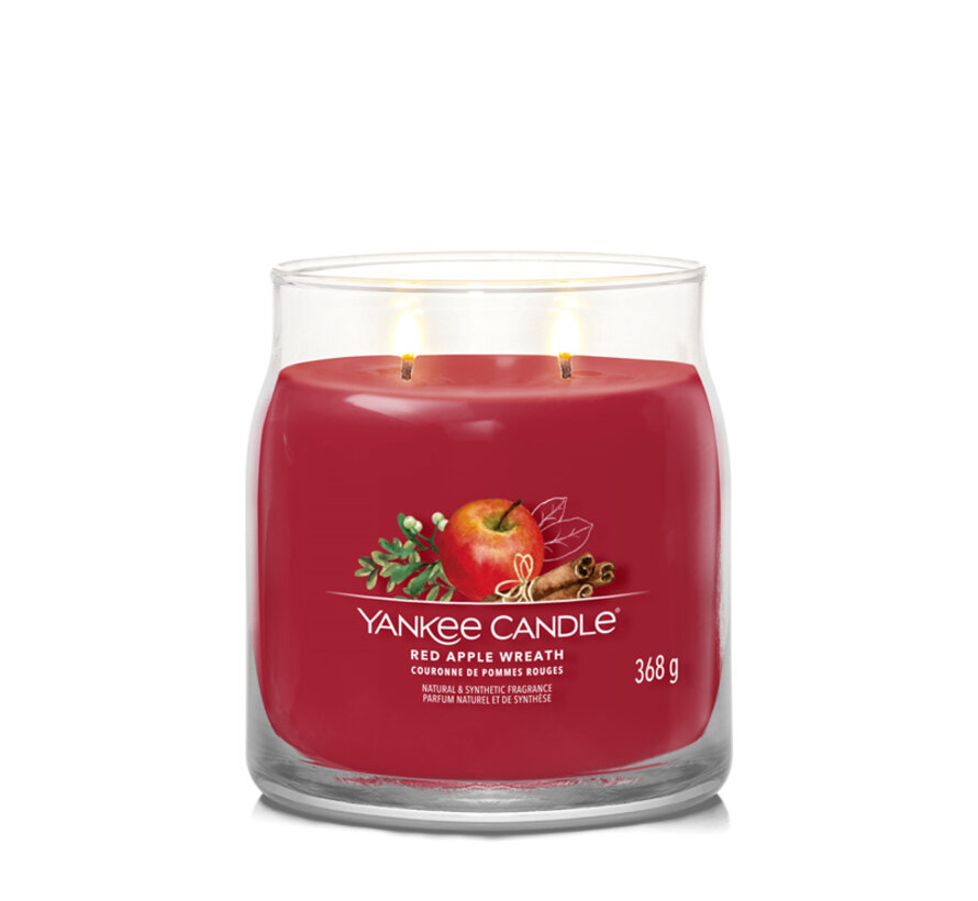 Red Apple Wreath - Signature Medium Jar