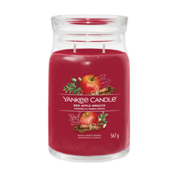 Yankee Candle Red Apple Wreath - Signature Large Jar