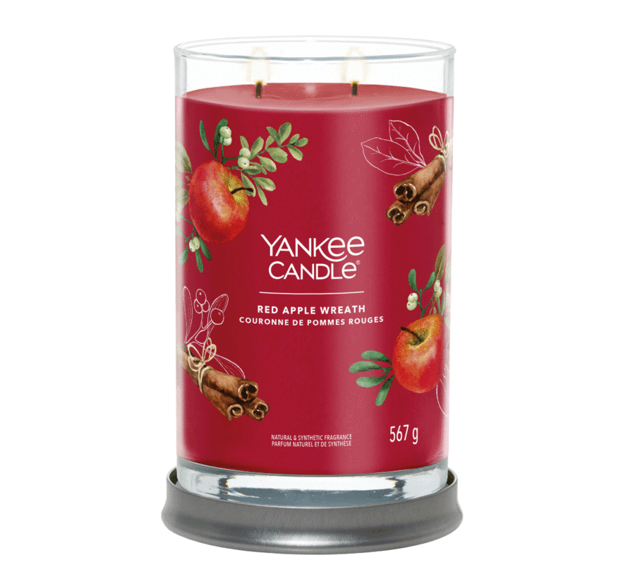 Red Apple Wreath - Signature Large Tumbler