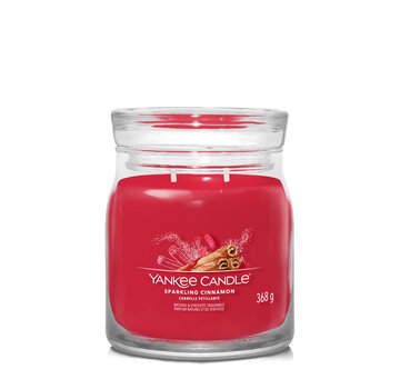 Yankee Candle Sparkling Cinnamon - Signature Medium Jar