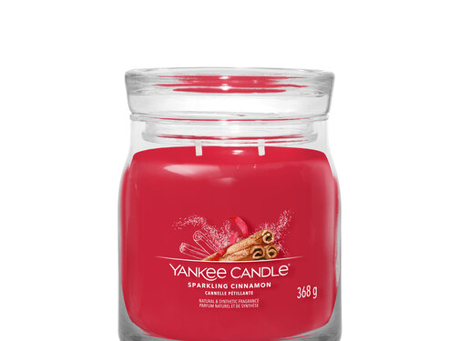 Yankee Candle Sparkling Cinnamon - Signature Medium Jar