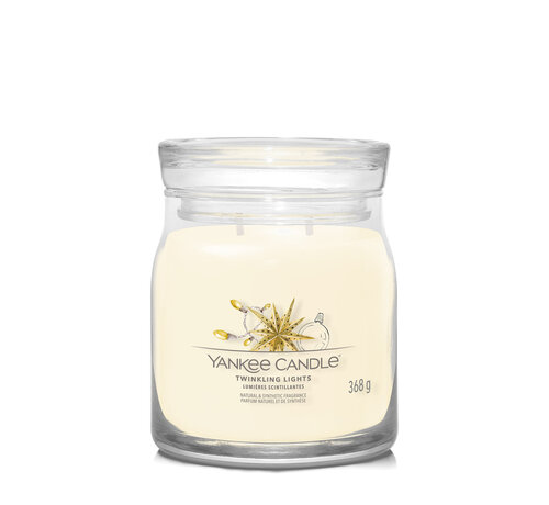 Yankee Candle Twinkling Lights - Signature Medium Jar