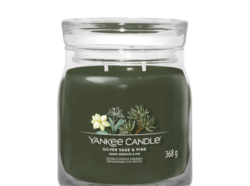 Yankee Candle Silver Sage & Pine - Signature Medium Jar