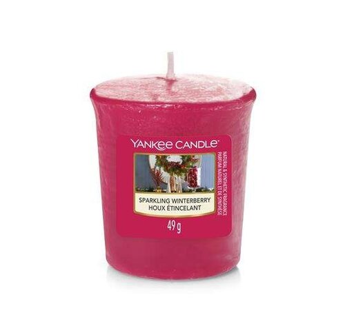 Yankee Candle Sparkling Winterberry - Votive