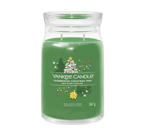 Yankee Candle Shimmering Christmas Tree - Signature Large Jar