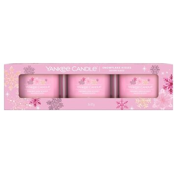 Yankee Candle Snowflake Kisses - Filled Votive 3-Pack