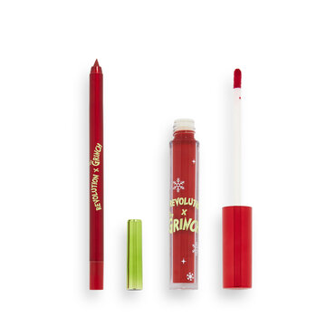 Makeup Revolution x The Grinch - Little Max Lip Kit