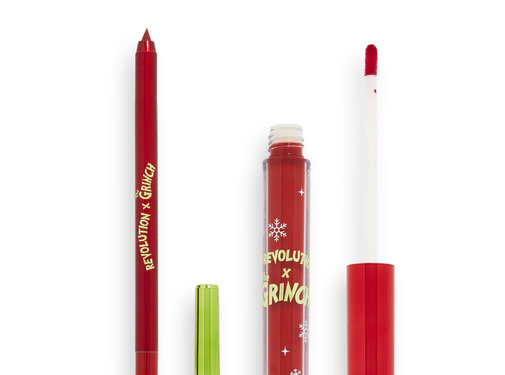 Makeup Revolution x The Grinch - Little Max Lip Kit