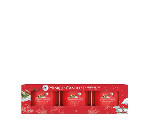 Yankee Candle Christmas Eve - Filled Votive 3-Pack