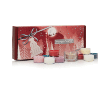 Yankee Candle Bright Lights 10 Tea Lights & 1 Holder Gift Set