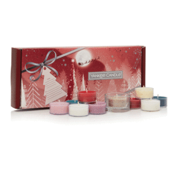 Yankee Candle Bright Lights 10 Tea Lights & 1 Holder Gift Set