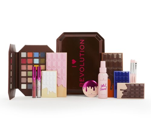 I Heart Revolution Chocolate Vault Tin Gift Set