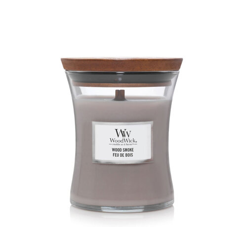 WoodWick Wood Smoke - Medium Candle