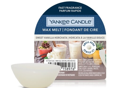 Yankee Candle Sweet Vanilla Horchata - Tart