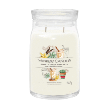 Yankee Candle Sweet Vanilla Horchata - Signature Large Jar