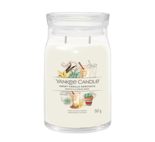 Yankee Candle Sweet Vanilla Horchata - Signature Large Jar