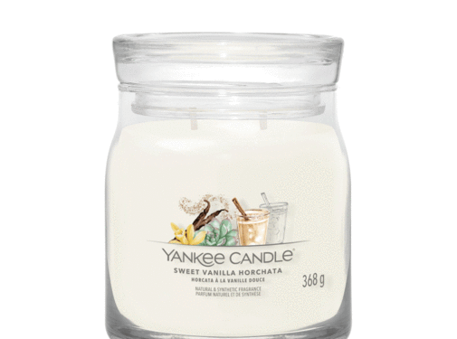 Yankee Candle Sweet Vanilla Horchata - Signature Medium Jar