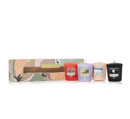 Yankee Candle Under The Desert Sun - 4 Votives Gift Set