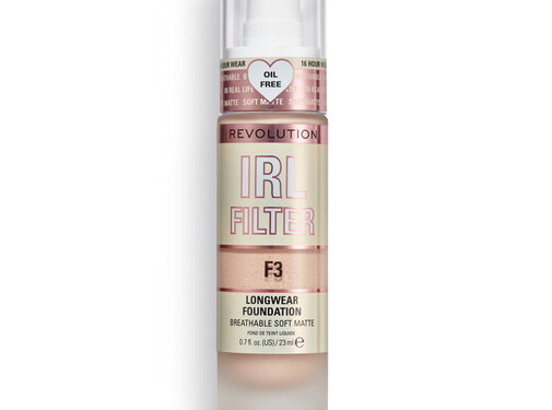 Makeup Revolution IRL Filter Longwear Foundation - F3