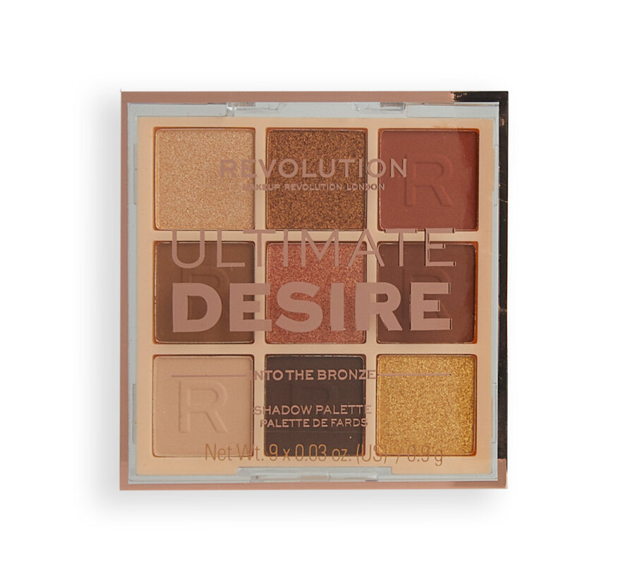 Ultimate Desire Shadow Palette - Into the Bronze