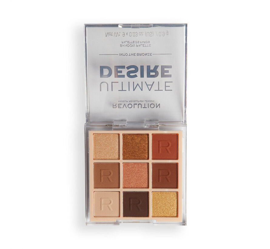 Ultimate Desire Shadow Palette - Into the Bronze