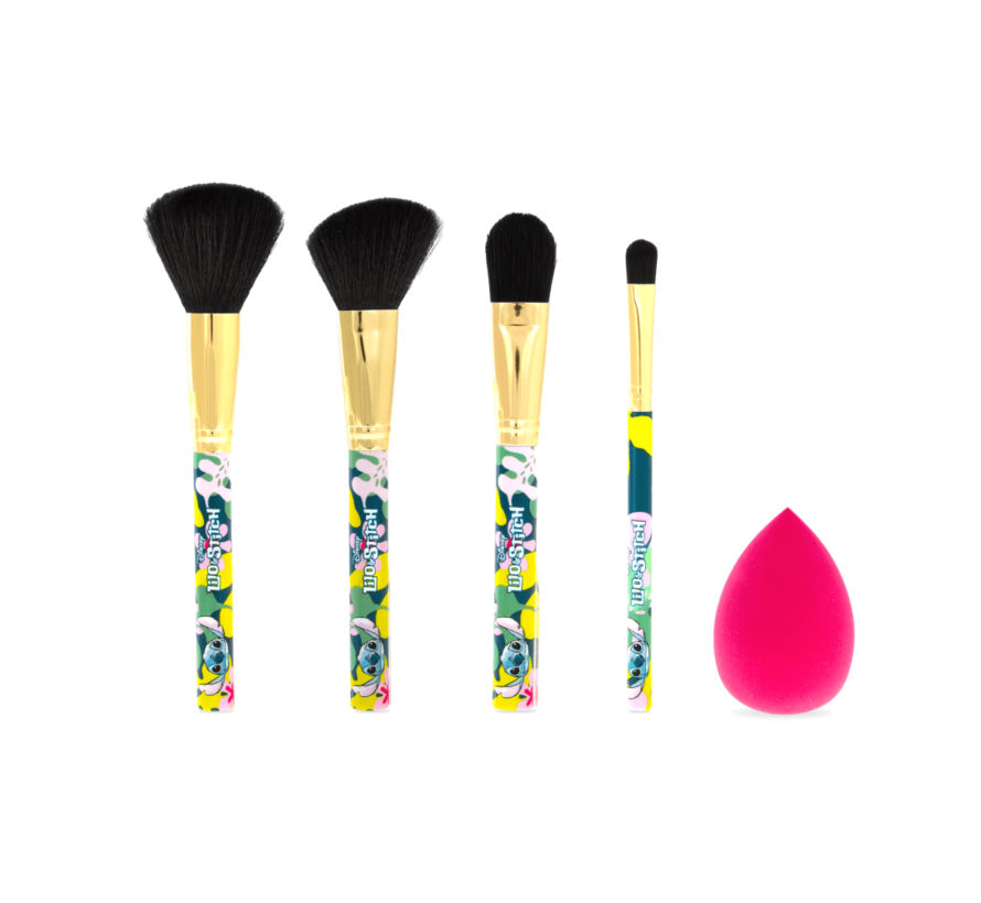 x Disney - Lilo & Stitch Cosmetic Brush Set