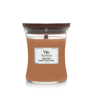 WoodWick Santal Myrrh - Medium Candle