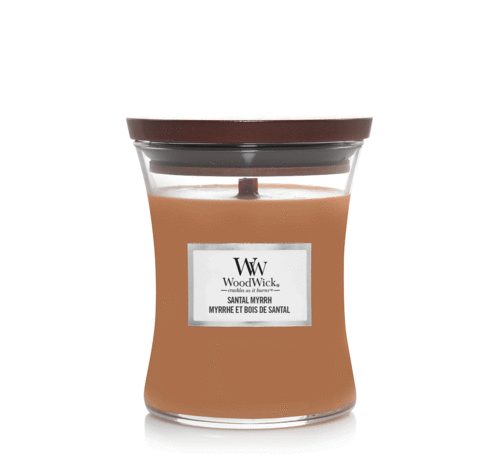 WoodWick Santal Myrrh - Medium Candle