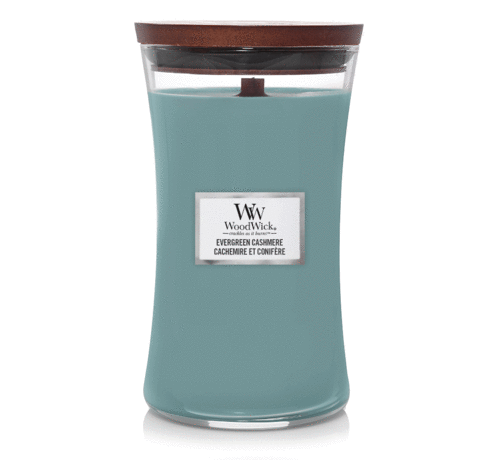 WoodWick Evergreen Cashmere - Large Candle
