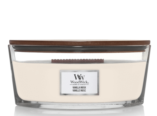 WoodWick Vanilla Musk - Ellipse Candle