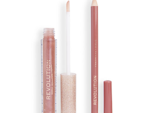 Makeup Revolution Ultimate Lights Shimmer Lip Kit - Chauffeur Lights