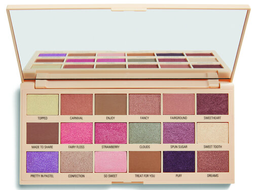 I Heart Revolution I Heart Chocolate - Cotton Candy Eyeshadow Palette