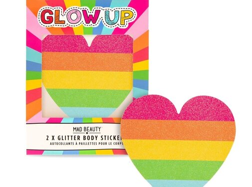 Mad Beauty Rainbow Glitter Body Stickers
