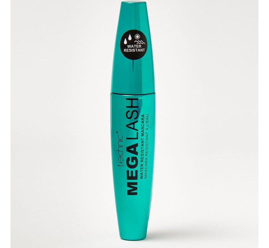 Mega Lash Waterproof Black Mascara