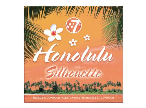 W7 Make-Up Honolulu Silhouette Bronze &  Contour Palette