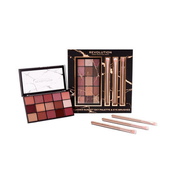 Makeup Revolution Reloaded Sunset Sky Palette & Eye Brush Gift Set